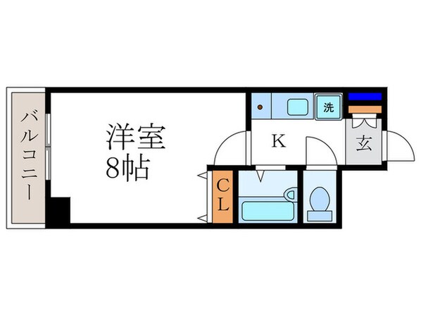 ジュネス二条の物件間取画像